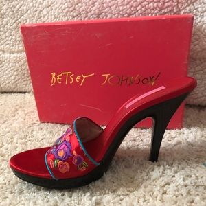 Red Vintage  Betsey Johnson Shoes